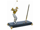 16cm Golfman Pen Holder Ornament